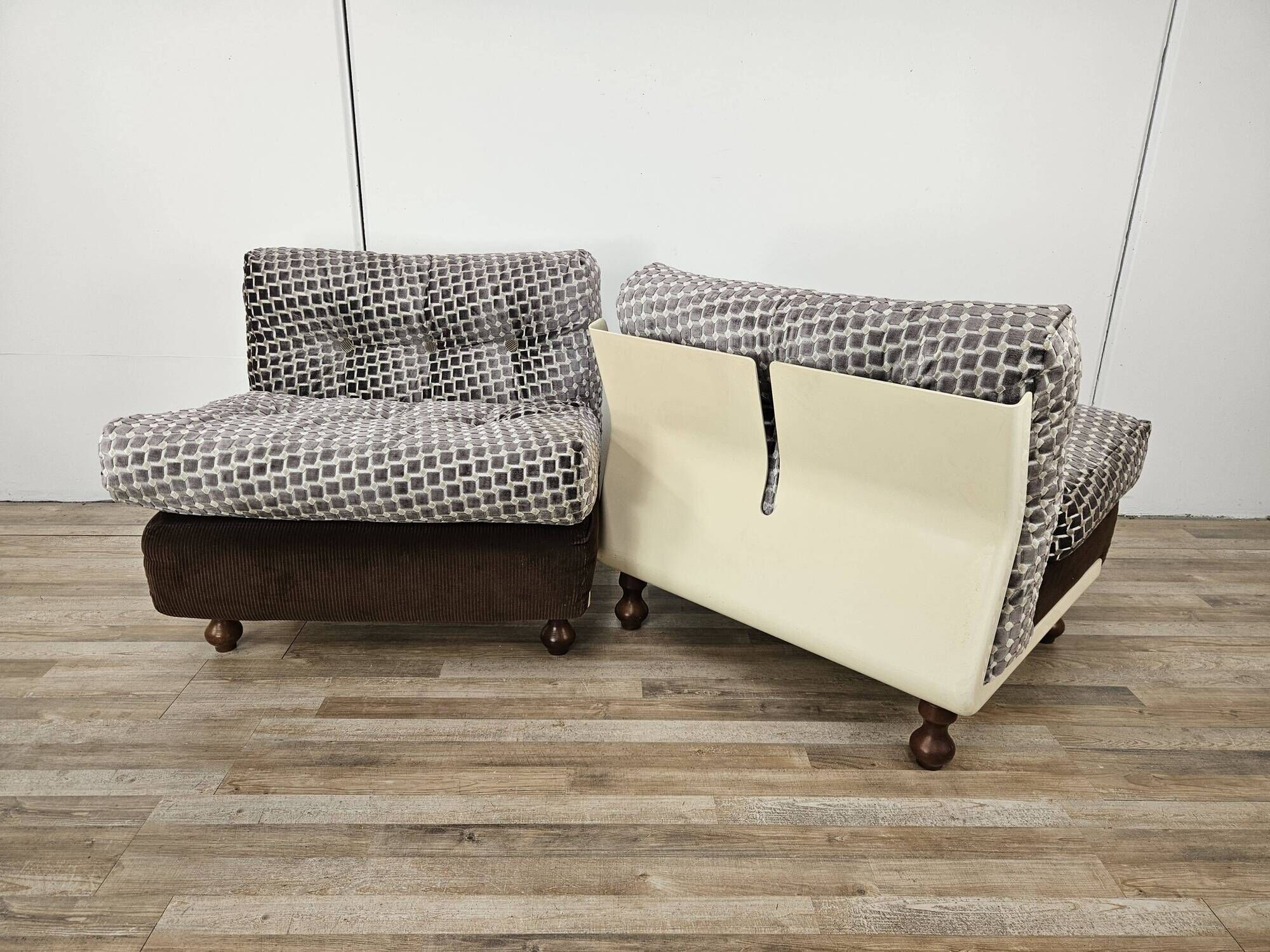 Quatre fauteuils Amanta de Mario Bellini pour C&B Italia, années 1970