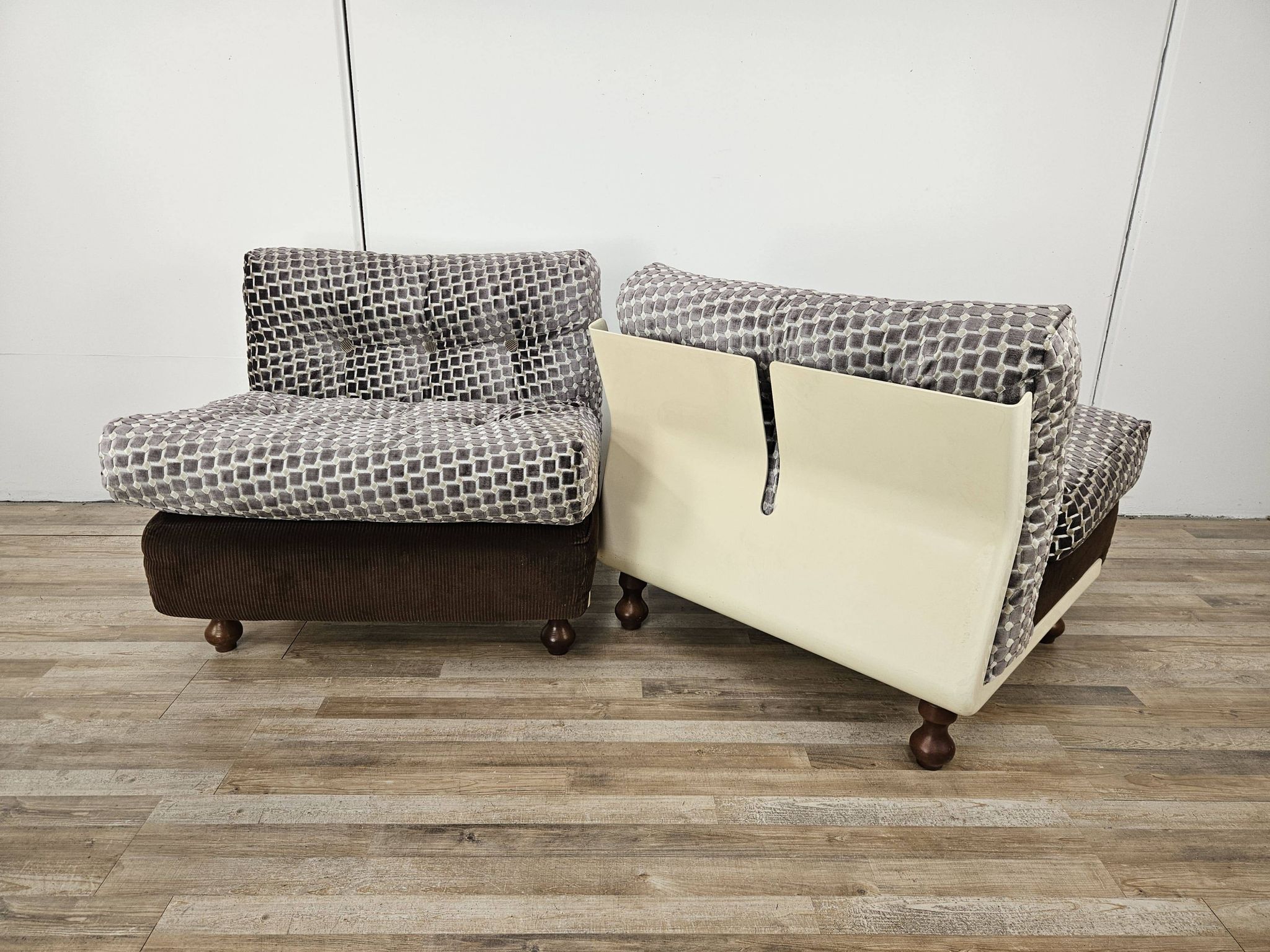 Quatre fauteuils Amanta de Mario Bellini pour C&B Italia, années 1970