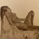 Tableau Aquarelle signé nu féminin au fauteuil