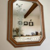 Miroir en bois