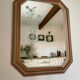 Wooden mirror