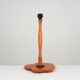 Large postmodern lamp circa 1990 in wood