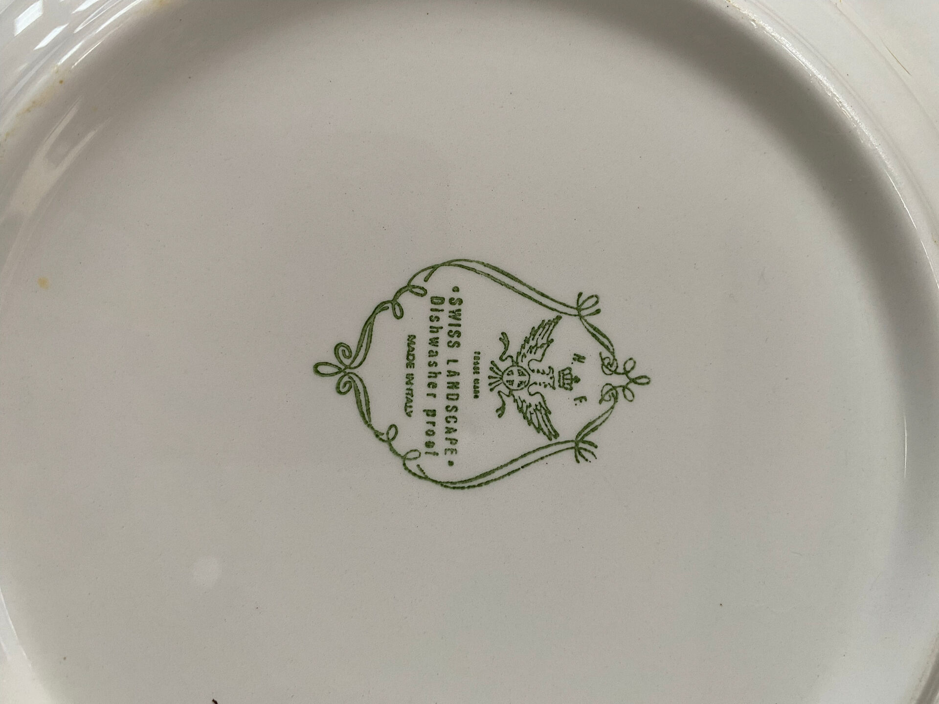 lot de 5 assiettes de collection