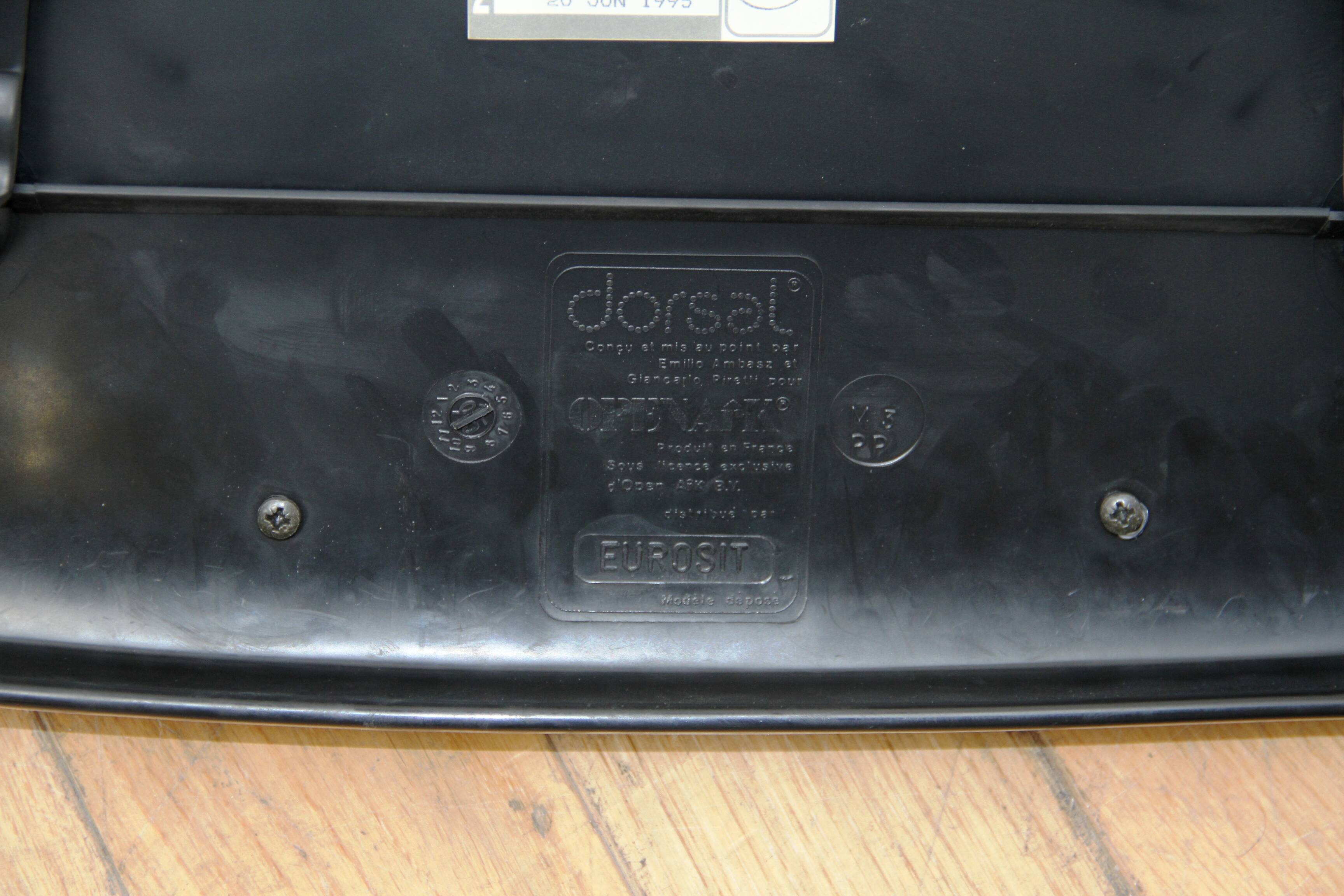 Set of 8 Dorsal chairs, Eurosit