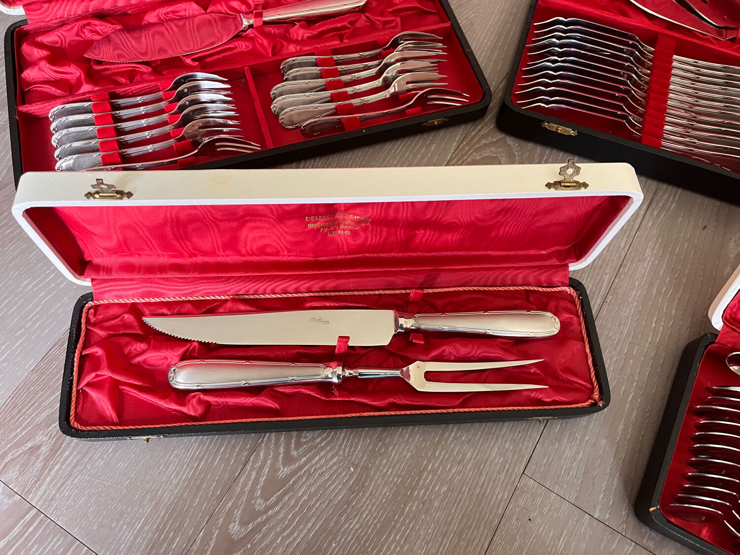 Housewife Besset Laroche Belinox with boxes