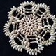 Vintage seashell trivet
