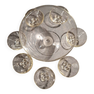 Coupe à fruits en cristal - coupelles