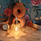Amber vintage lamp