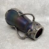 Art glass vase in the Jugendstil style by Wilhelm Kralik Sohne