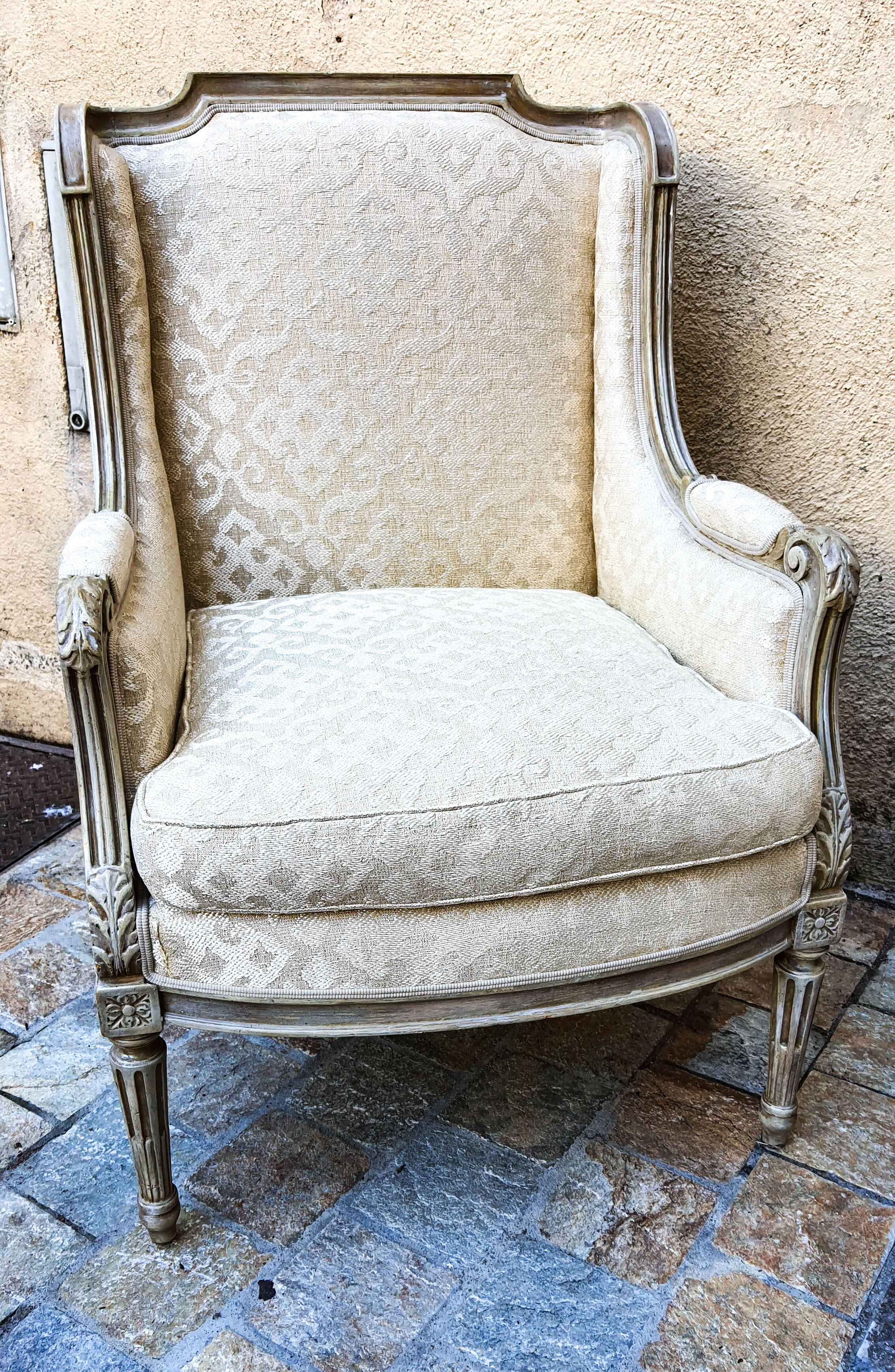 Pair louis XV armchairs by ear