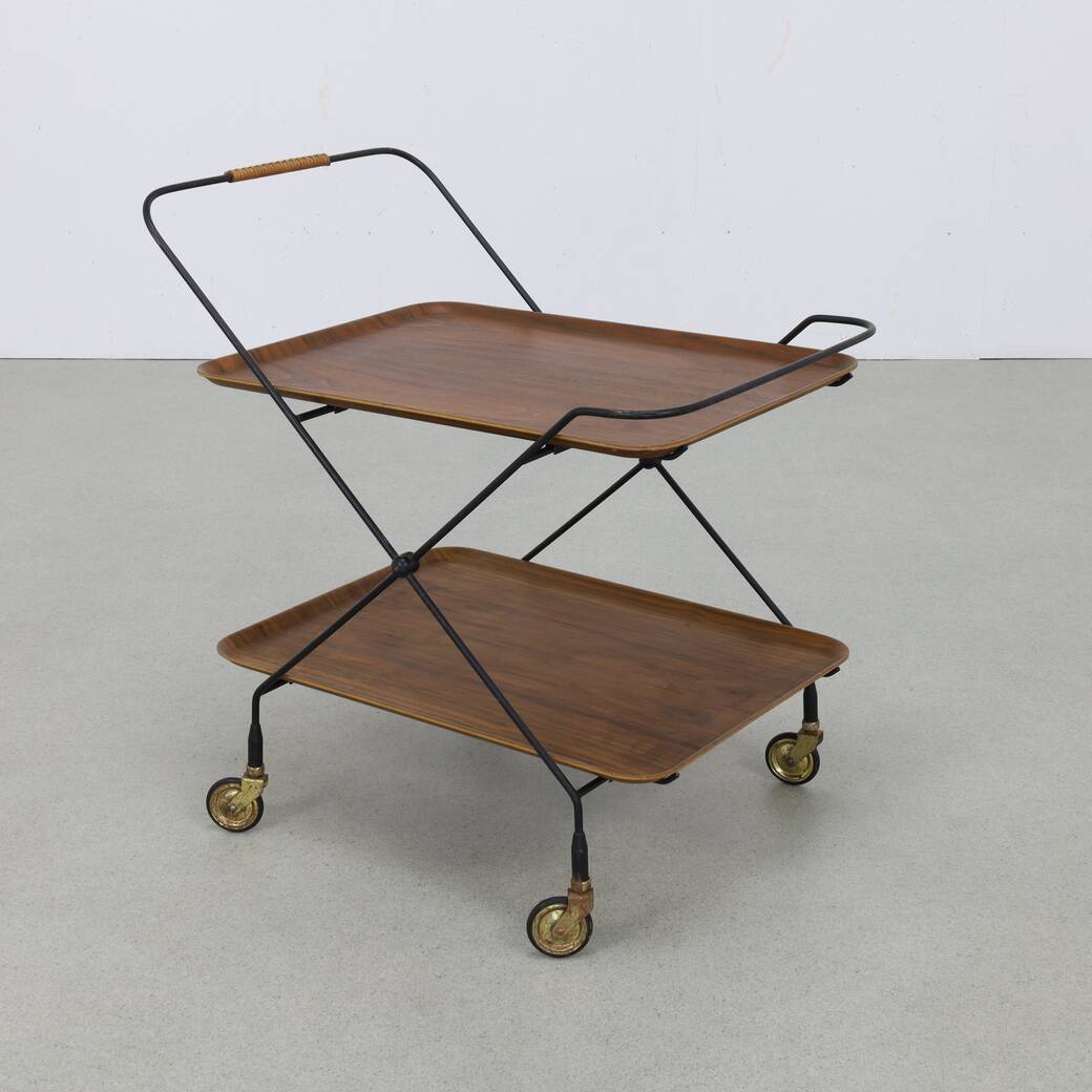 Serving Trolley for Åry Fanérprodukter Nybro, 1960s