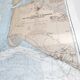 Map of Charente Maritime, Oléron Island, West Coast, France, 1976