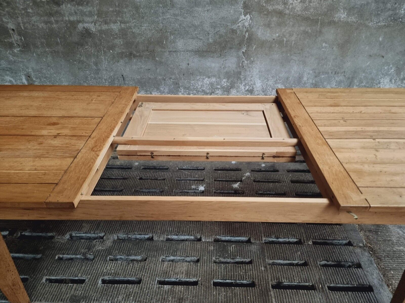 Old oak table dining table XXL