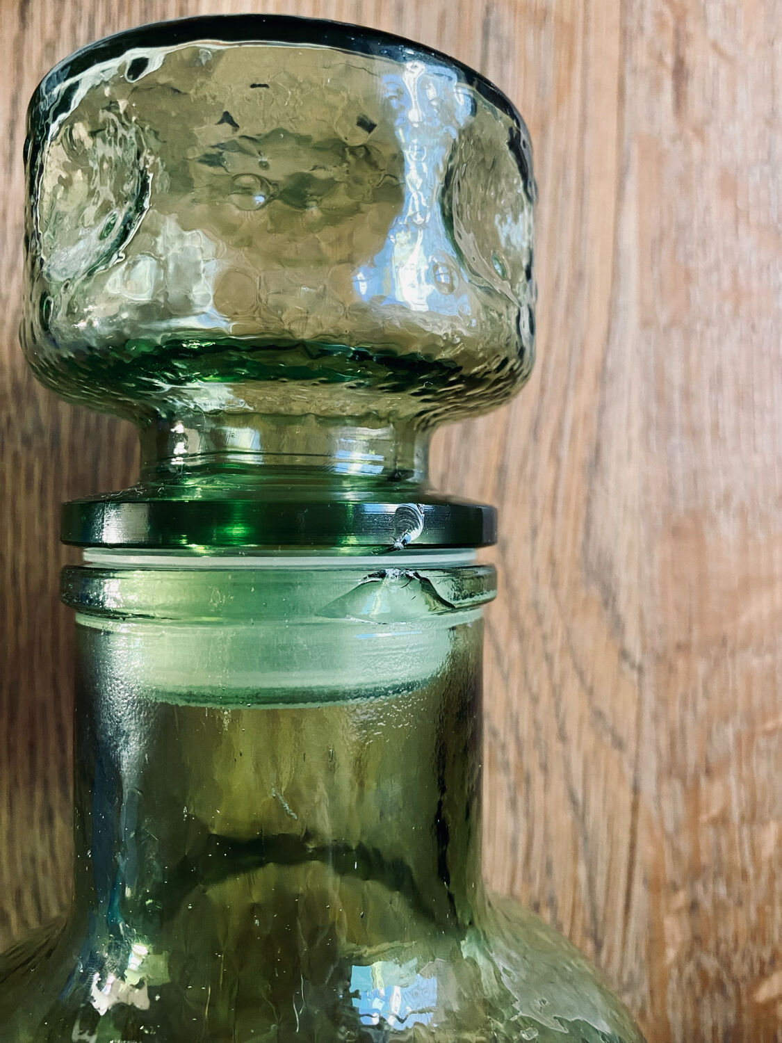 Green decanter