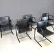 Vintage cirkel chairs by Metaform, 1980s, set of 6