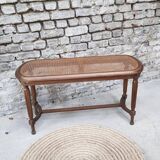 Large Louis XVI style piano stool