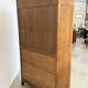 Convenient library, solid oak, 1950s.