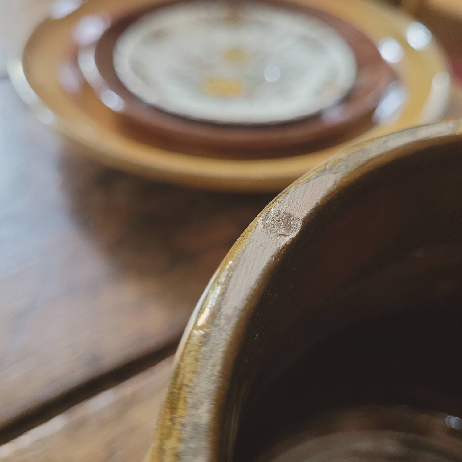 Vallauris 50s glazed ceramic pot