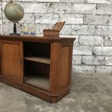 Old comtpoirs early twentieth double sided delicatessen coffee bar