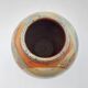 Unsigned stoneware round vase