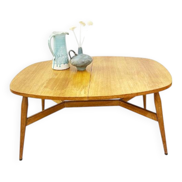 2-in-1 liftable table "smørrebrød", 1960