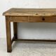 Table de ferme bois massif