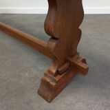 Farmhouse table and its 2 benches