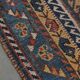Vintage Hand-Knotted Rug with Patterns – 172x88cm