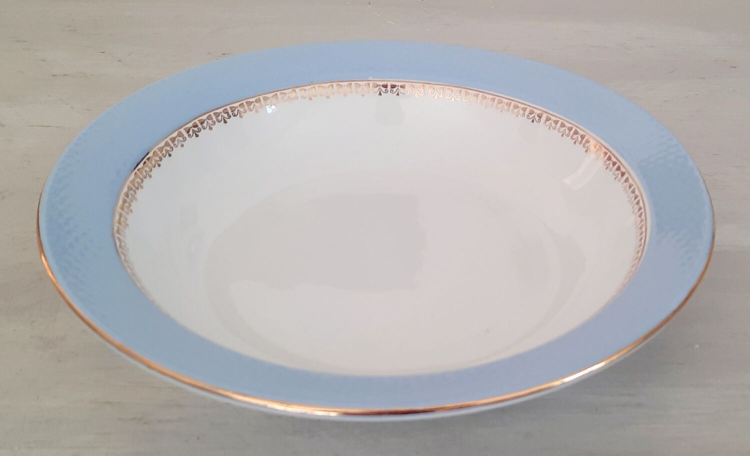 Dessert Plates and Hollow Dishes in Earthenware Café Gilbert by Moulin des Loups Vintage