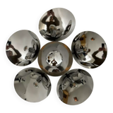 Vintage wall lamp in chromed metal France 1970