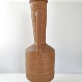 Vintage terracotta amphora vase 1960
