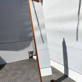 Old art deco psyche mirror circa 1900 33x155cm