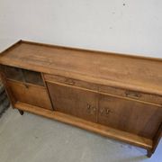 Enfilade 1950 avec vitrine