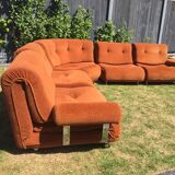 G-Plan vintage retro mid century corner modular 5 seater sofa suite by Km Wilkins