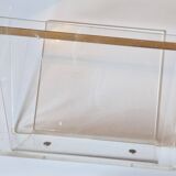 Porte revue en plexiglas David Lange 1970