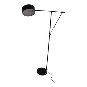 Adjustable double lighting reading lamp vintage 1980