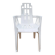 Stackable Plastic Boston Chair by Pierre Paulin for Henry Massonnet 1980s