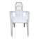 Stackable Plastic Boston Chair by Pierre Paulin for Henry Massonnet 1980s