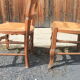 Pair of nanny chairs