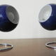 Pair of Eyeball bedside lamps from the 70s
