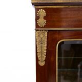 Unique Empire library display cabinet, France, circa 1820.