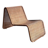 Rattan easy chair 'Hestra', Ikea, Sweden. After P3 Tito Agnoli, 80's