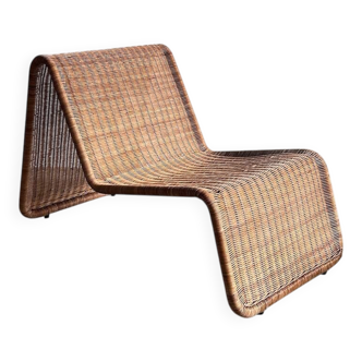 Rattan easy chair 'Hestra', Ikea, Sweden. After P3 Tito Agnoli, 80's