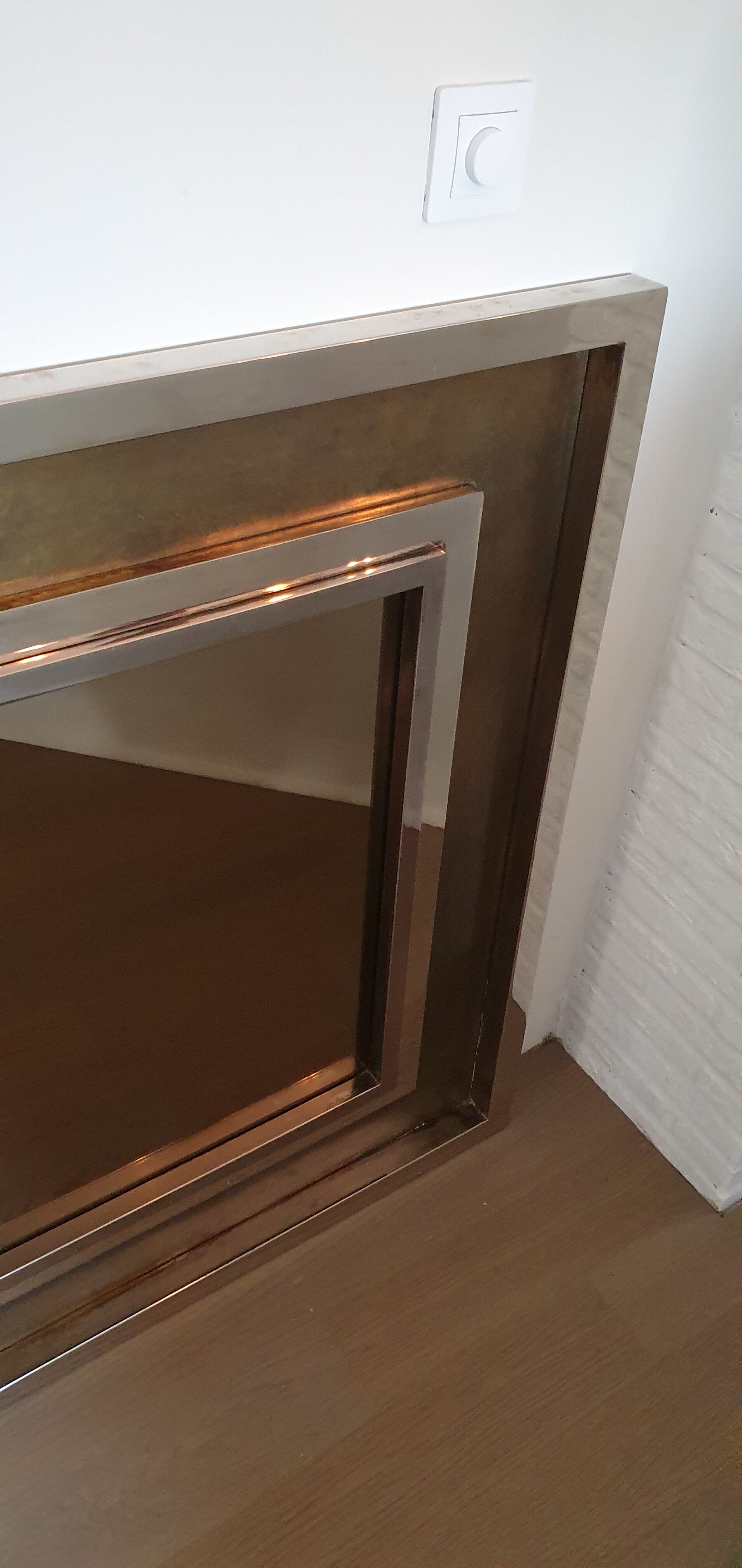 Belgo chrome mirror  70s