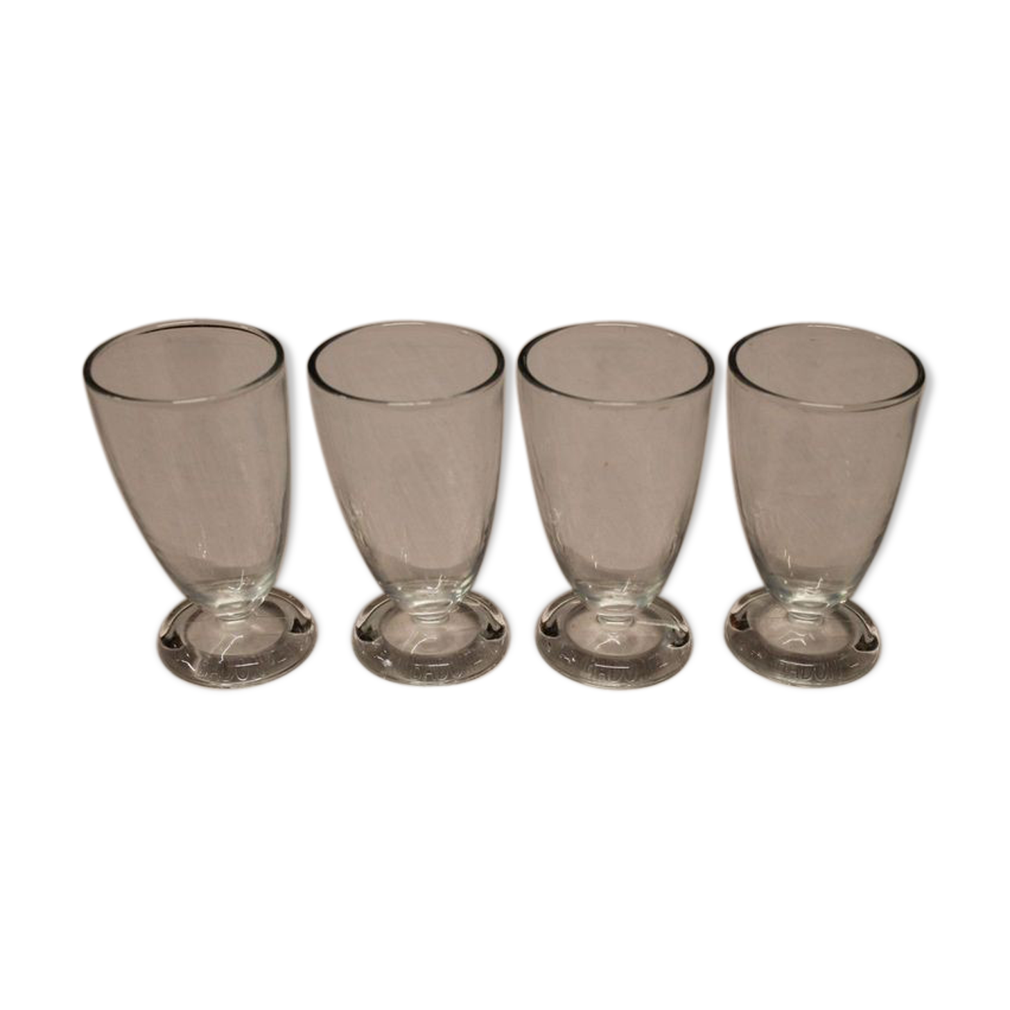 Set of 4 glasses Badoit Christophe Pillet