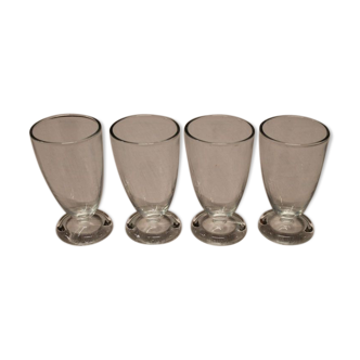 Set of 4 glasses Badoit Christophe Pillet