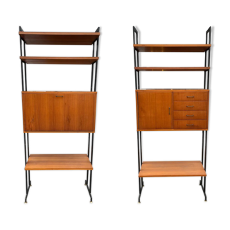 Pair of Italian shelves from the 60s