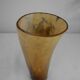 Old glass horn african art senegal lac rose vintage horn glass african art