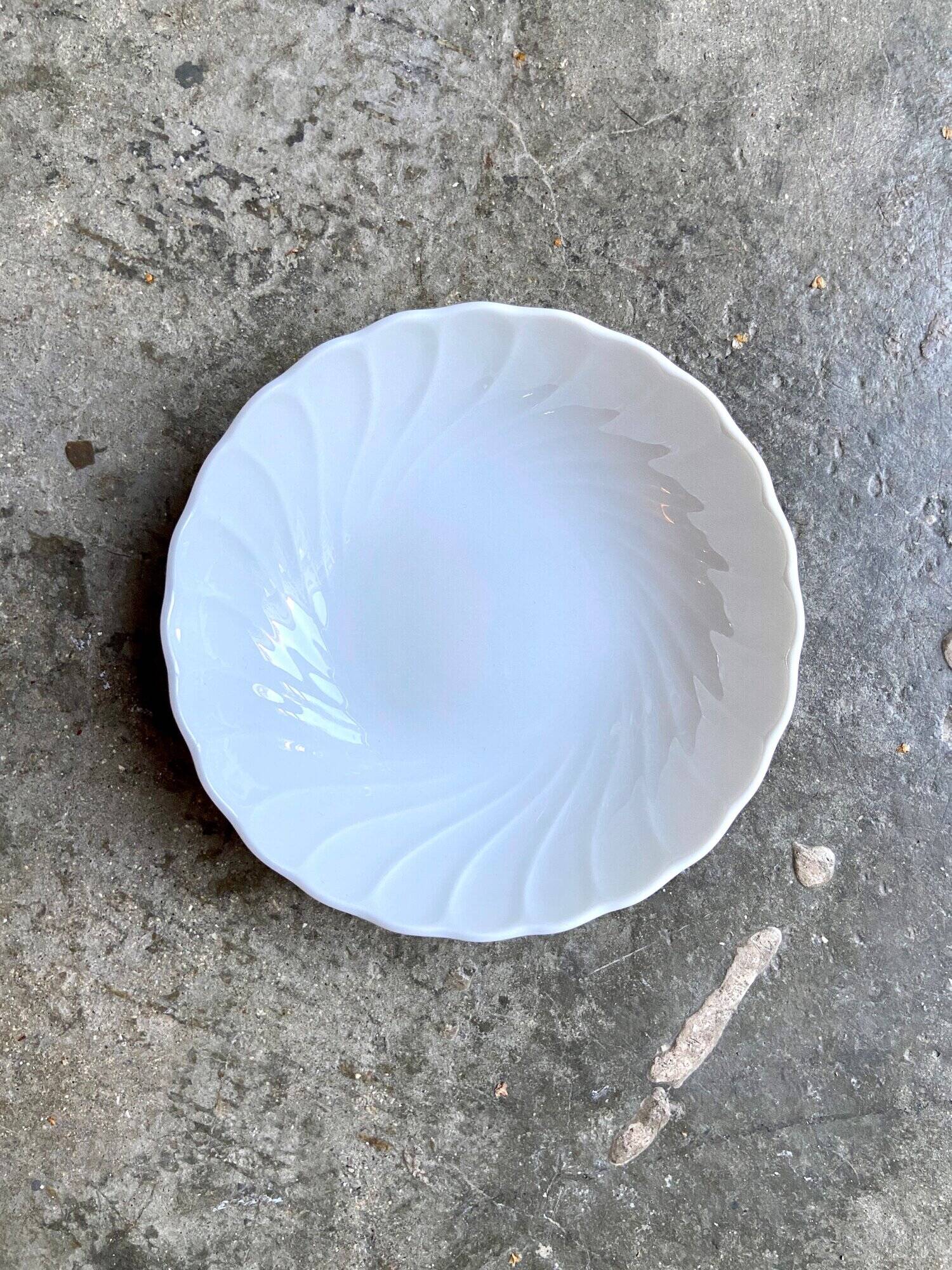 White porcelain ramekin
