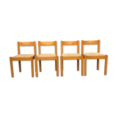Set de 4 chaises Carimate de Vico Magistretti, Cassina 1960
